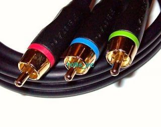   Dynex Best Buy Gold 12 ft Component RCA Video Cable HDTV DVD TV