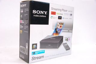   NEW SONY MODEL SMP NX20 3D WI FI HDMI STREAMING NETWORK MEDIA PLAYER