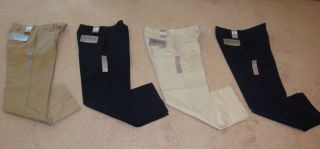 DOCKERS MENS WING & ANCHOR FLAT FRONT ALL PURPOSE PANTS NWT $50