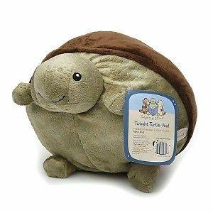 Cloud B 12 Large Sz Twilight Turtle Pouf Baby Plush Stuffed Animal 