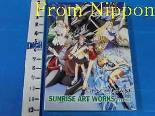   of Escaflowne TV amd Movie Sunrise Art Works OOP 2001 Japan book