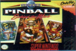 Super Pinball Behind the Mask Super Nintendo, 1994