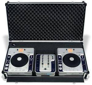 Stanton C.313 Tabletop CD Player Package + M.202 Mixer and Case