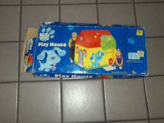 Blues Clues 1999 Childs Play House Ages 3+ Easy to Assemble w/ Blue 