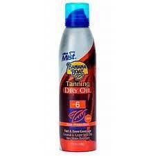 Banana Boat Tanning Dry Oil Spray Factor 6 Low Protection