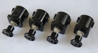 RAF Aircraft Lancaster Propeller Feathering Switches set of 4