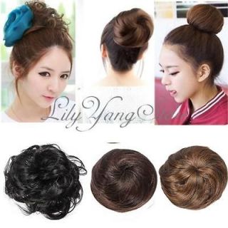 scrunchie synthetic hair piece