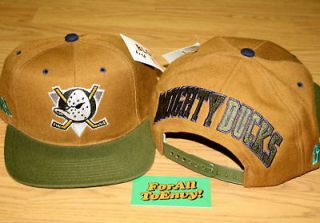 Vintage Snapback Anaheim Mighty Ducks American Needle Blockhead