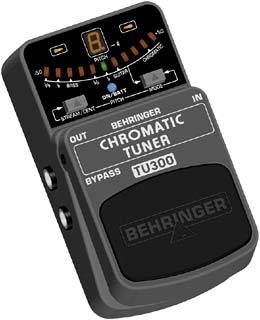 Behringer Chromatic TU300 Tuner Guitar Effect Pedal