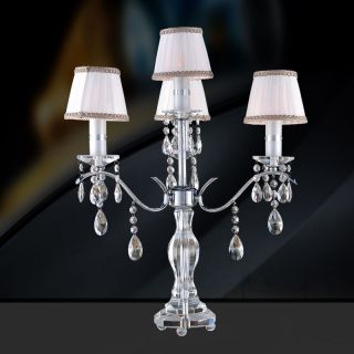 Crystal Table Lamp   K9 Crystal Chandelier Table Lamp   Polished 