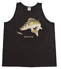 Walleye Fish Fishing Lure Mens Tank Top Muscle t shirt