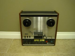 Vintage Teac A 3300SX 2 Track Master Recorder Reel to Reel Tape Deck