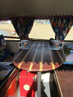 VW CAMPER VAN CUSTOM MADE SURFBOARD TABLE