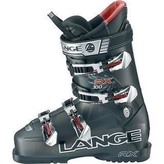2011 Lange RX 100 True Black Mens 29.5 Ski Boots