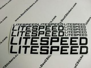 11 Set LITESPEED Bikes Frame Decal Stickers Bicycle 17D