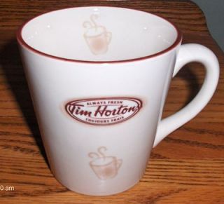 TIM HORTONS HORTONS COFFEE TEA BILINGUAL #007 15oz CERAMIC MUG 