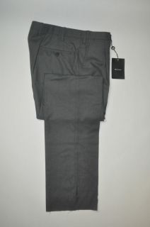 NWT Kiton Napoli Super 180s Wool Trousers 32 33 (48) Handmade in Italy