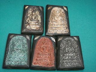 Somdej Toh , Buddha from Pratat Phanom ,Phim Yai Full Set Thai Amulet