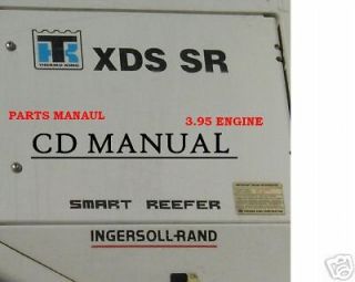 Thermo King Parts Manual / XDS SR Reefer w/3.95 Engine