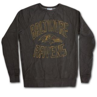 Baltimore Ravens Junk Food Brand Vintage Logo Sweatshirt