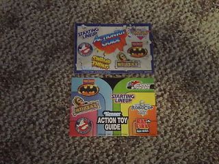   Action Toy Guide 1990 1991 Lot Batman Ghostbusters Robocop Swamp Thing