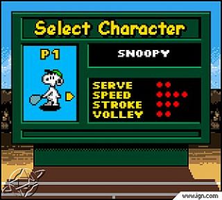 Snoopy Tennis Nintendo Game Boy Color, 2001