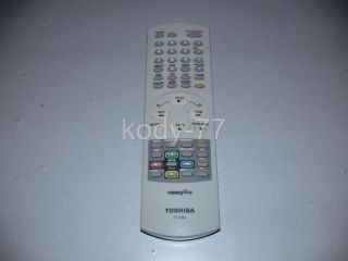 TOSHIBA remote control VT 2886 for TV VCR DVD