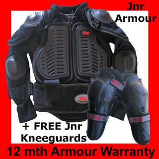 KIDS MOTOCROSS/BMX BODY ARMOUR Size 8 + free knee gds