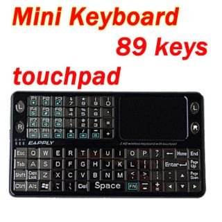   4G Wireless Mini Keyboard EBO with Mouse touchpad for PC/Laptop