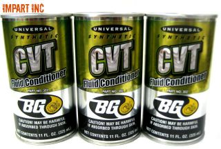 BG CVT Transmission Fluid Conditioner (3) 11oz. Cans ATC 44K