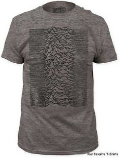 Joy Division Unknown Pleasures Tri Blend Officially Licensed Adult 