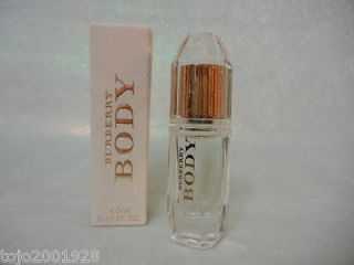   listed Miniature BURBERRY BODY Eau de Parfum 4.5ml ~ Women Perfume