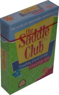 THE SADDLE CLUB   Trading Card Game Starter Kit #NEW