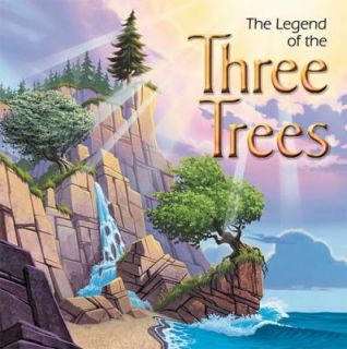 The Legend of the Three Trees by Catherine McCafferty 2001, Board Book 