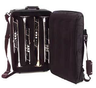 Newly listed WOLFPACK Quad Trumpet Deluxe CASE NEW!! WOW!!