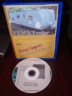 FEMA Travel Trailer Water Heater DIY Service DVD