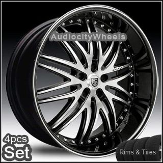 24 inch Wheels and Tires for Land Range Rover, FX35 Rims