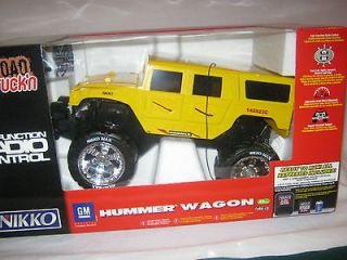 nikko r/c 114 scale off road hummer truck h2 gm new in box with 