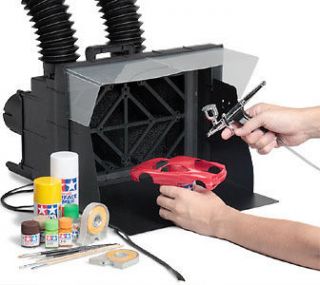   Spray Work Painting Booth II Twin Fan PLASTIC MODEL KIT CRAFT TOOLS