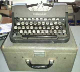 underwood typewriter case in Collectibles