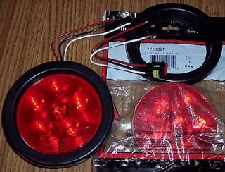   RED LED TAIL LIGHT KITS TRAILERS COACH STEP VAN UTILITY BED TRUCKS