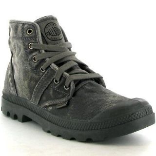 Palladium Genuine Pallabrouse Metal Black Mens Boots Sizes UK 7   12