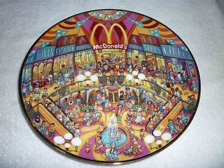    Advertising  Restaurants & Fast Food  McDonalds  Plates