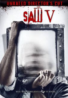 Saw V DVD, 2009, Widescreen Version Unrated Directors Cut