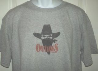 Oklahoma Outlaws USFL Throwback Football Logo T Shirt XX Large