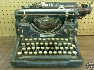 underwood typewriter