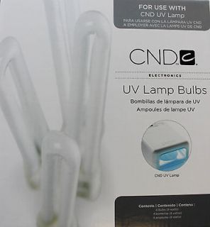 CND Brisa UV Lamp   Replacement Bulbs 4 pack