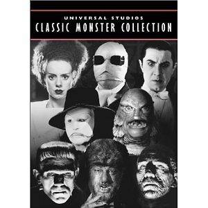 Universal Studios Classic Monster Collection (DVD, 2000, 8 Disc Set)