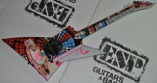 ESP EX Andy Warhol Gogo Girl Guitar w/ Case. New Custom