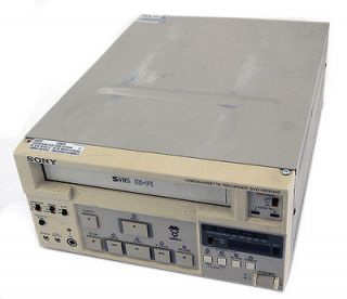   Videocassette Recorder Hi Fi Stereo Ultrasound Medical S VHS/VCR